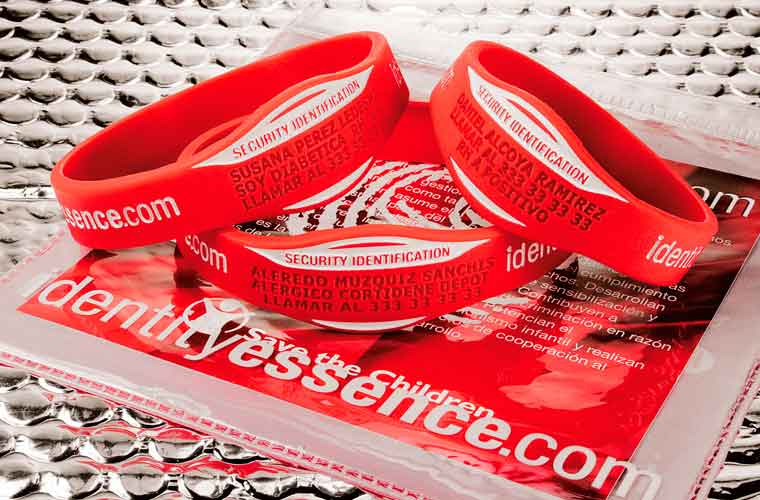 El mejor regalo: La pulsera que identifica a los deportistas.