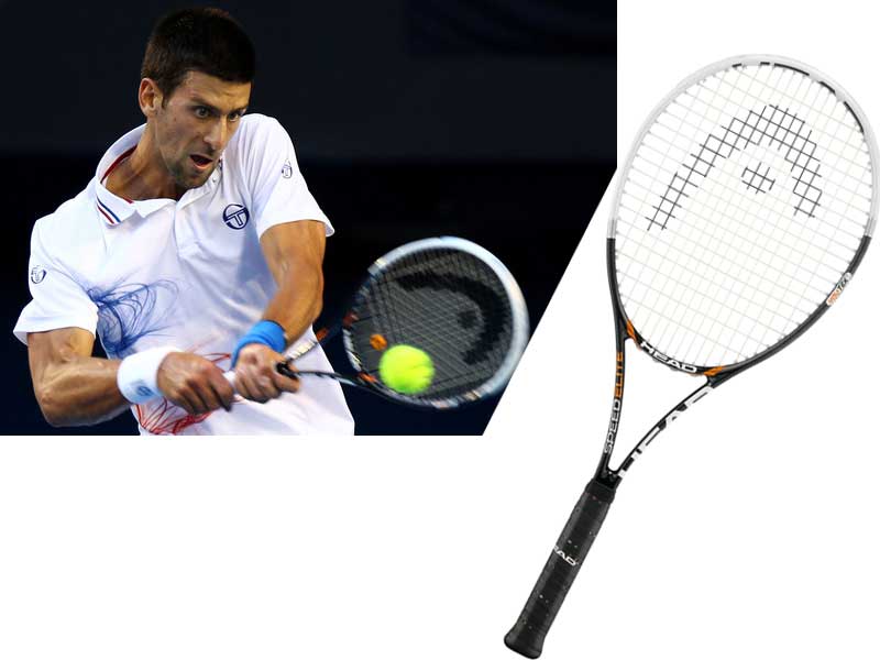Consigue la raqueta del número uno del mundo del tenis