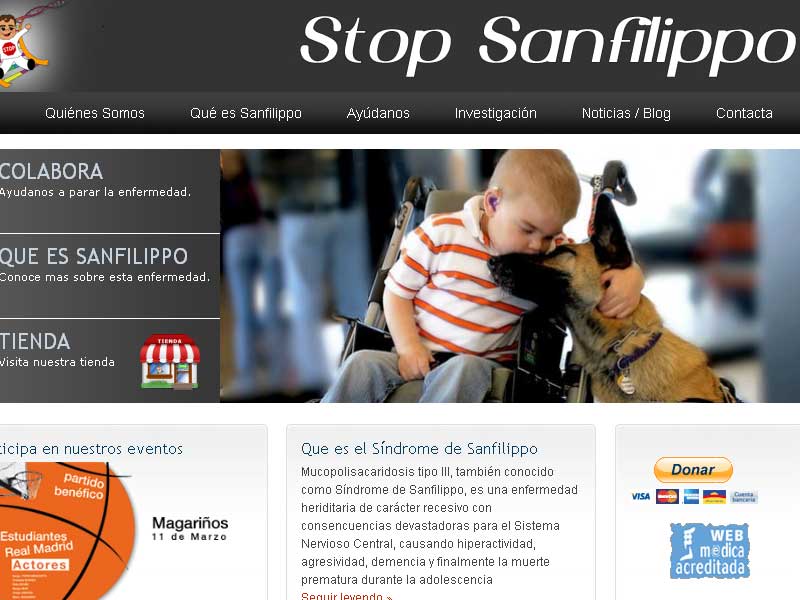 Una canasta contra Sanfilippo