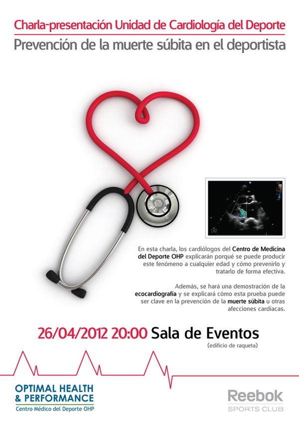 Charla-Presentación de la Unidad de Cardiología del Deporte 'Prevención de la muerte súbita en el deportista'