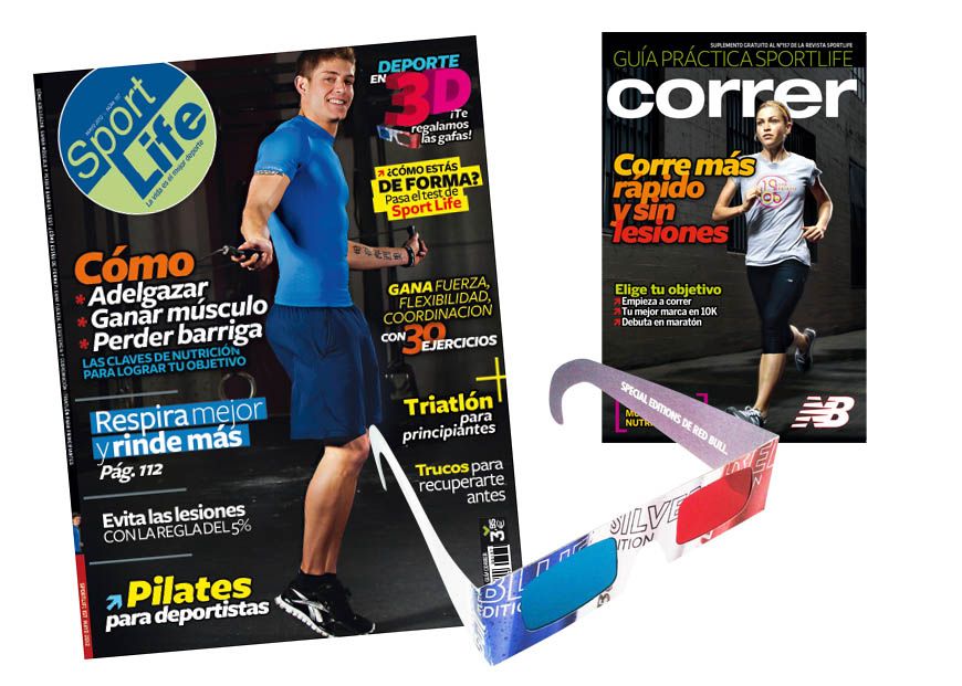 ¡Sport Life en 3D... y con la Guía Práctica de Correr!