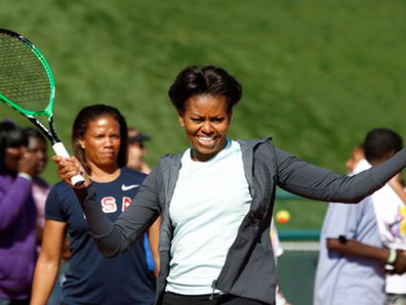 ¿Cómo suenan los entrenamientos de Michelle Obama?