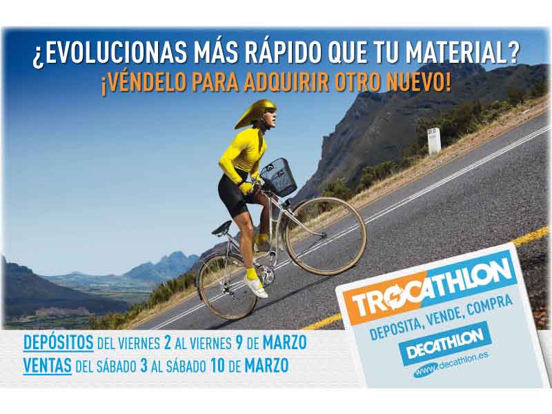 ¡Encuentra tu ocasión en Trocathlon!