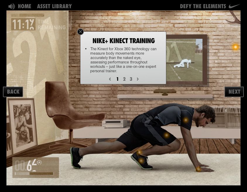 Aplicación Nike+ Defy The Elements