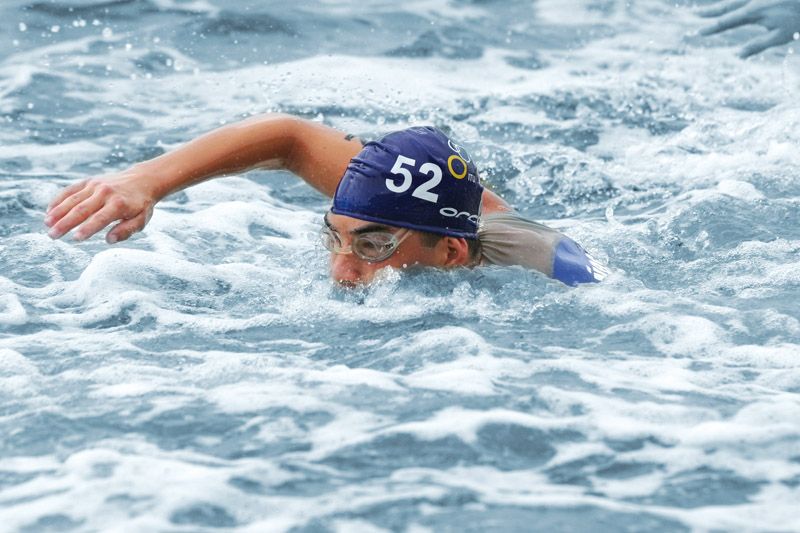 Técnica de natación para corredores y ciclistas
