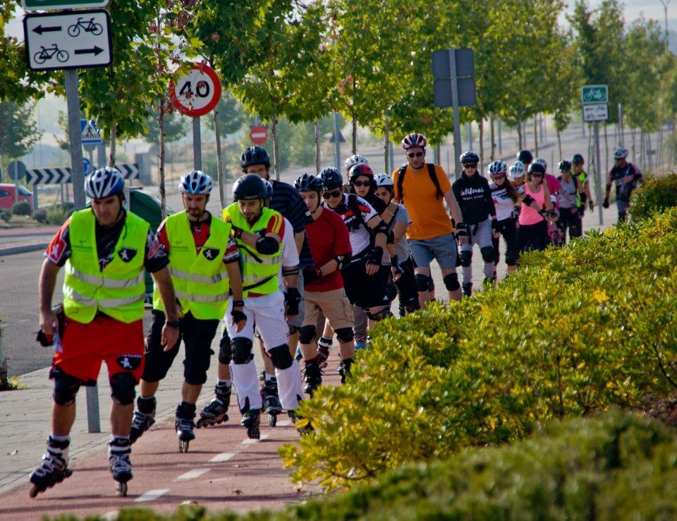 Madridpatina organiza La Ruta de las Luces 2012