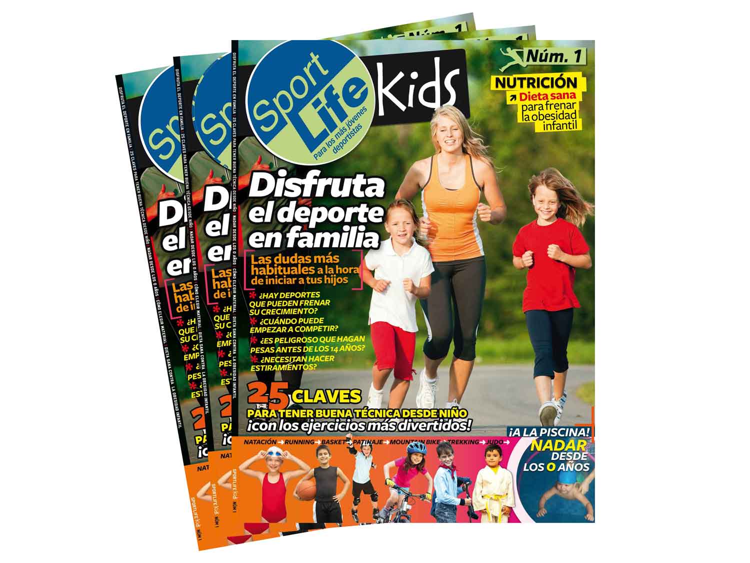 Sport Life Kids, la primera revistas para familias deportistas