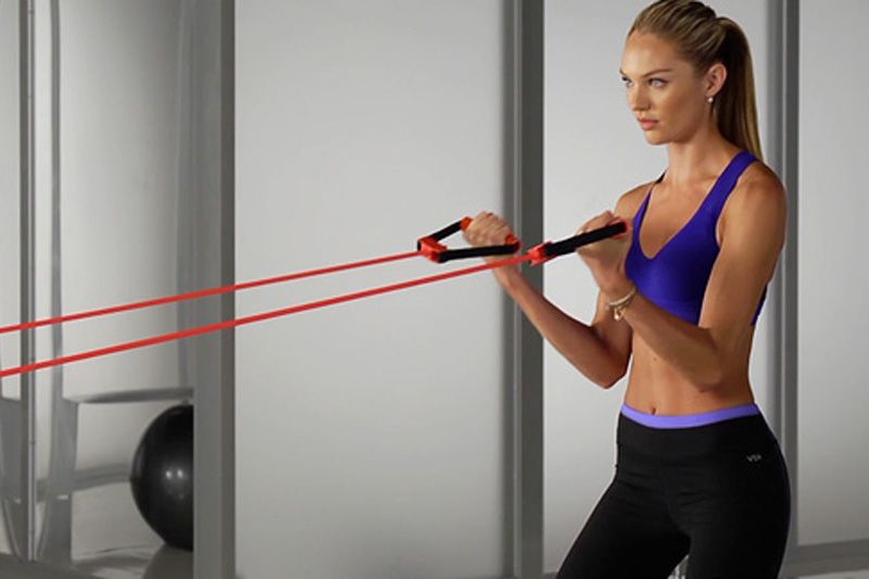 Entrena con los ángeles de Victoria´s Secret