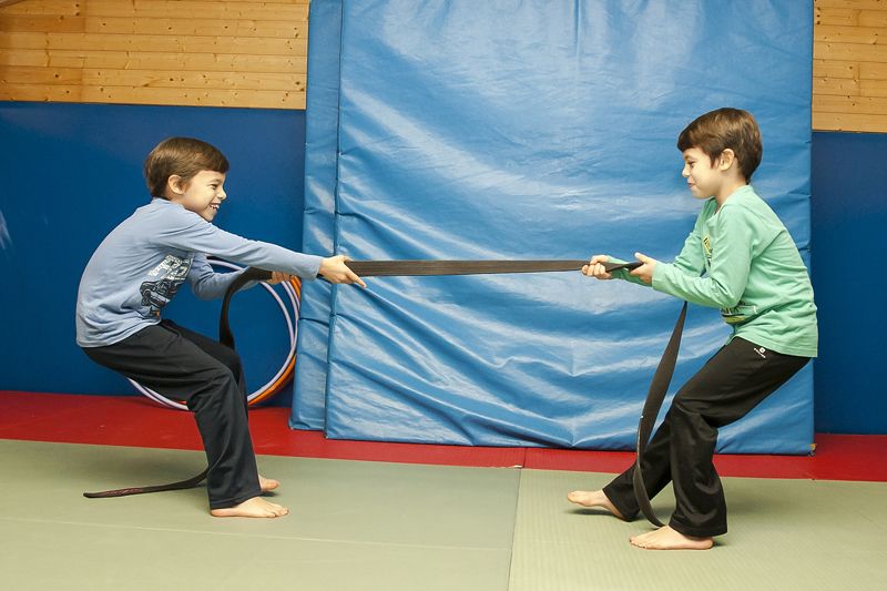 Circuito de fitness para niños de 8 a 10 años