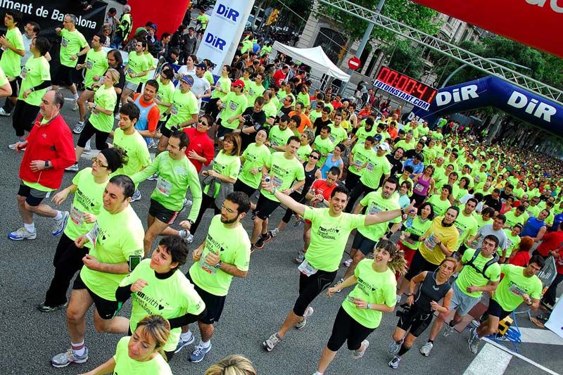 No te pierdas la primera carrera popular que recorrerá la Diagonal de Barcelona