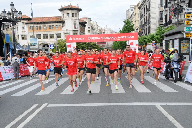 Madrid, Santander y Sevilla celebran el 9 de junio la III Carrera Solidaria Santander
