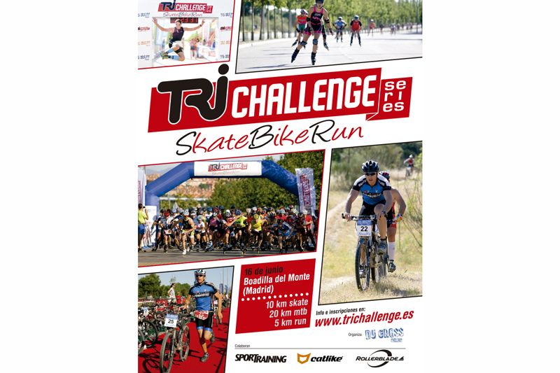 Vuelve Tri Challenge, el triatlón de los patinadores