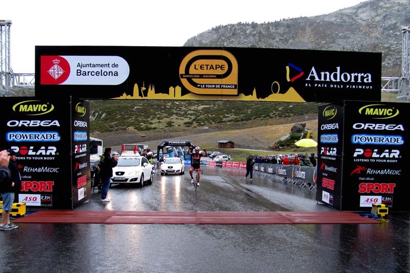 Participa en el recorrido del Tour de Francia con Polar