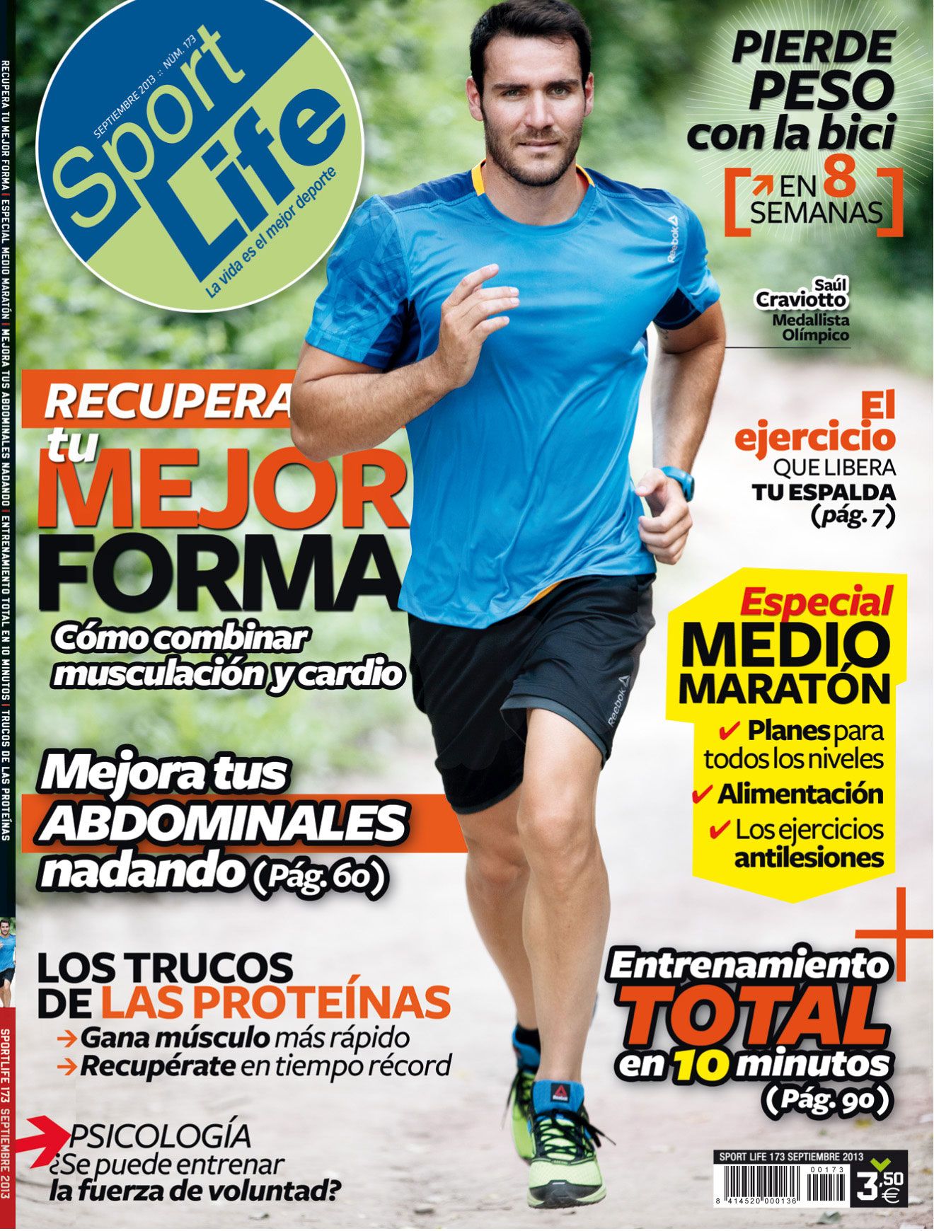 Sumario Sport Life 173 Septiembre 2013