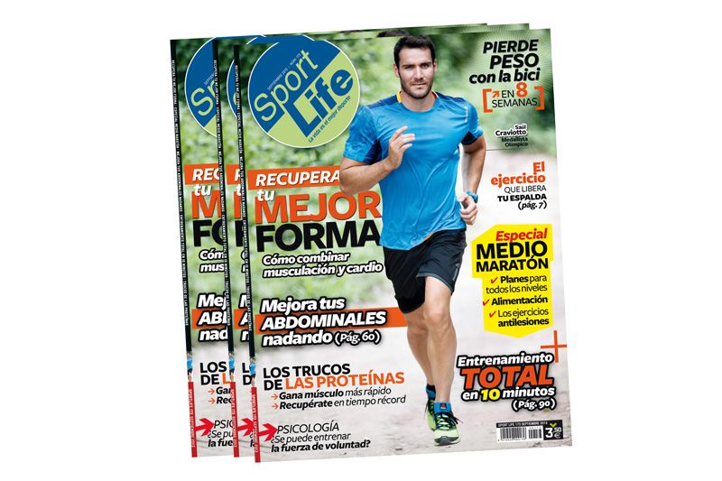 Recupera tu mejor forma con el nuevo Sport Life de septiembre