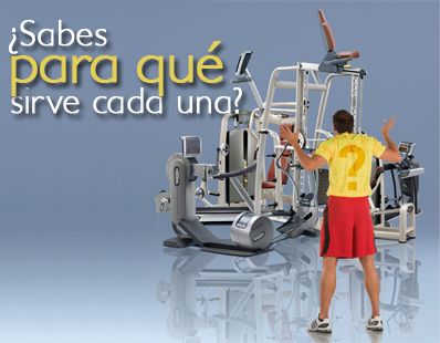 Para qué sirve cada máquina del gimnasio