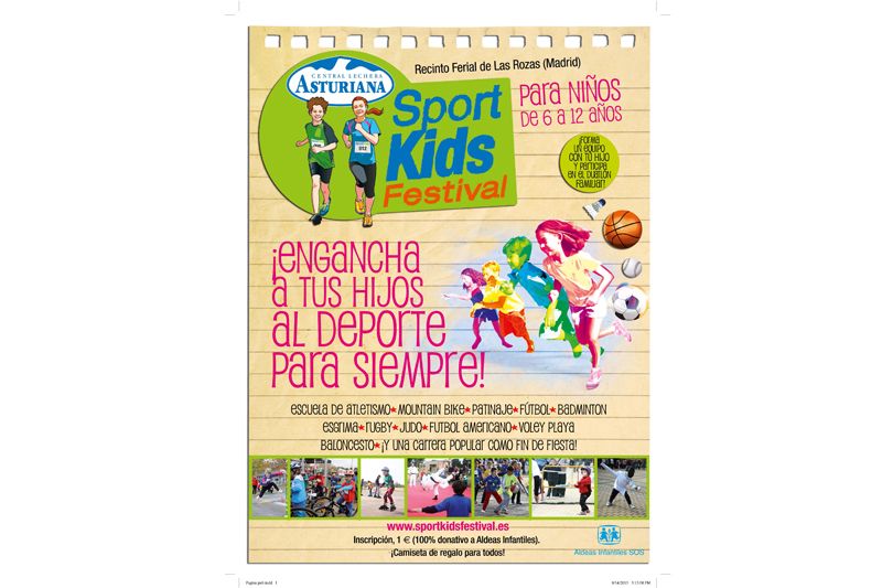 Sport Kids Festival: no te pierdas la gran fiesta del deporte infantil