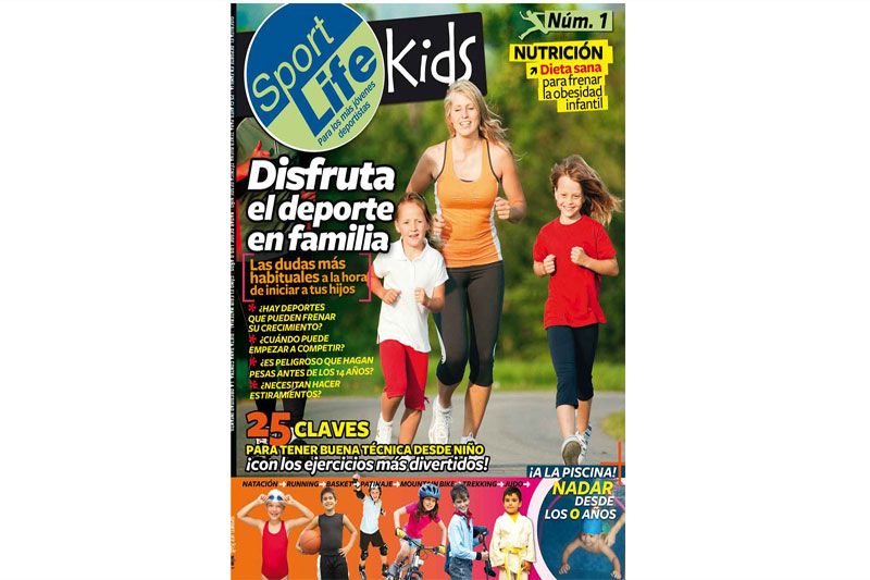 ¡Forma parte de las páginas del Sport Life Kids con tu pequeño gran deportista!