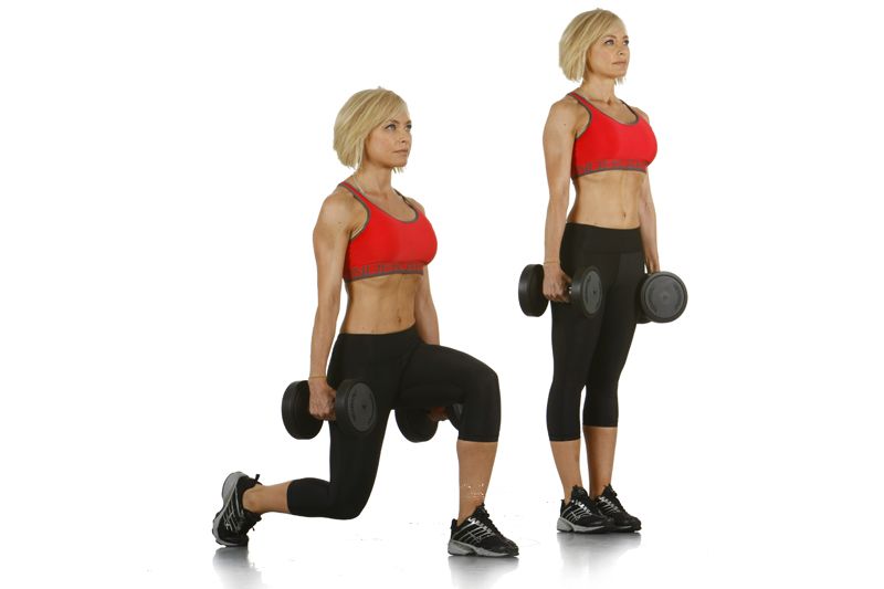 Zancada atrás: mejora tu fuerza y control postural