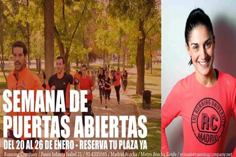 Prueba los entrenamientos de Running Company en su semana de puertas abiertas