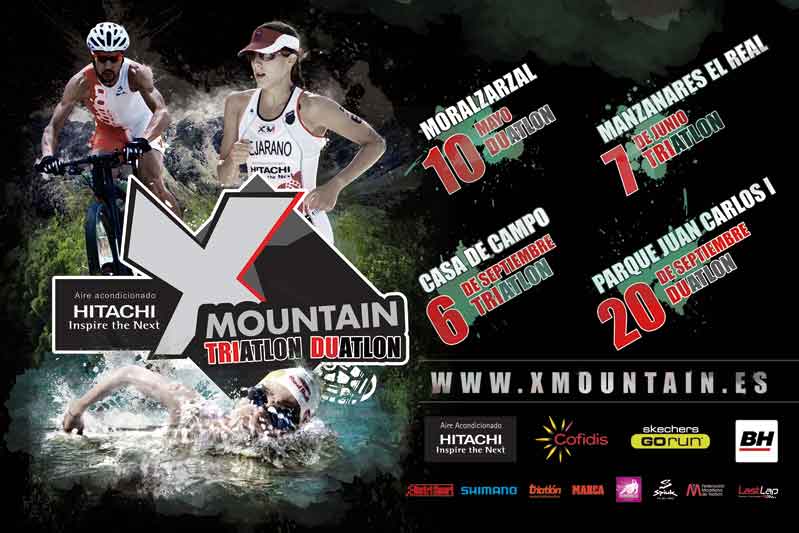 Hitachi X-Mountain: cuatro pruebas del mejor Triatlón y Duatlón cross