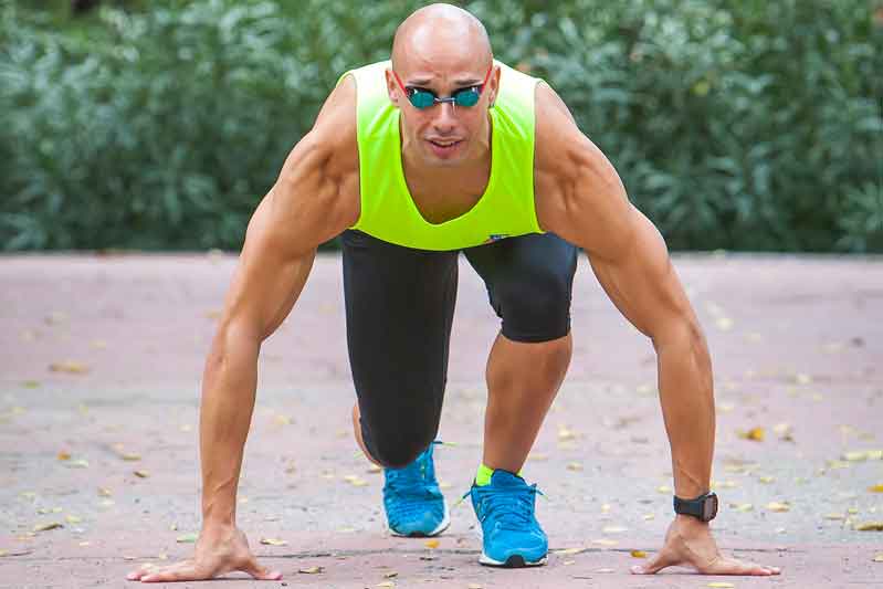 En forma en el agua: circuitos para entrenar en seco