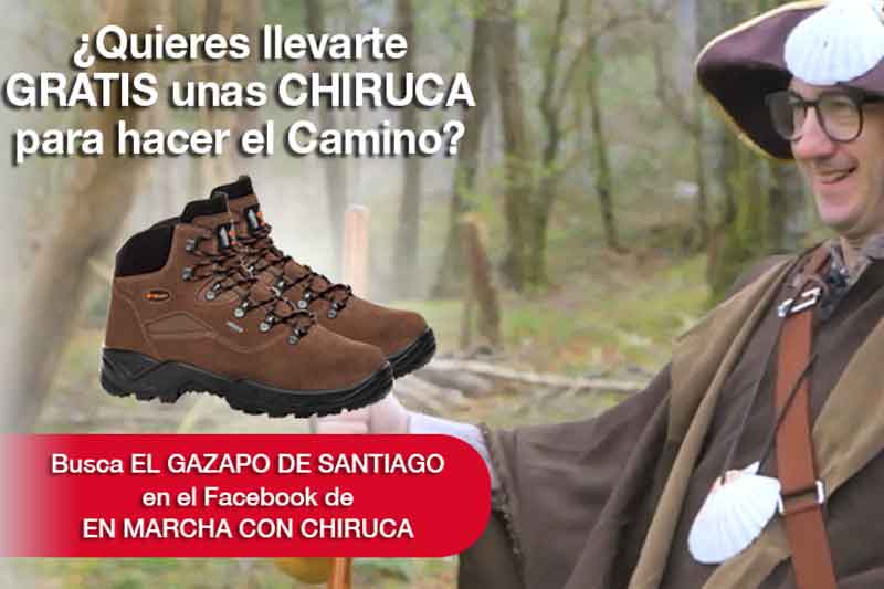 Equípate para el Camino de Santiago con Chiruca