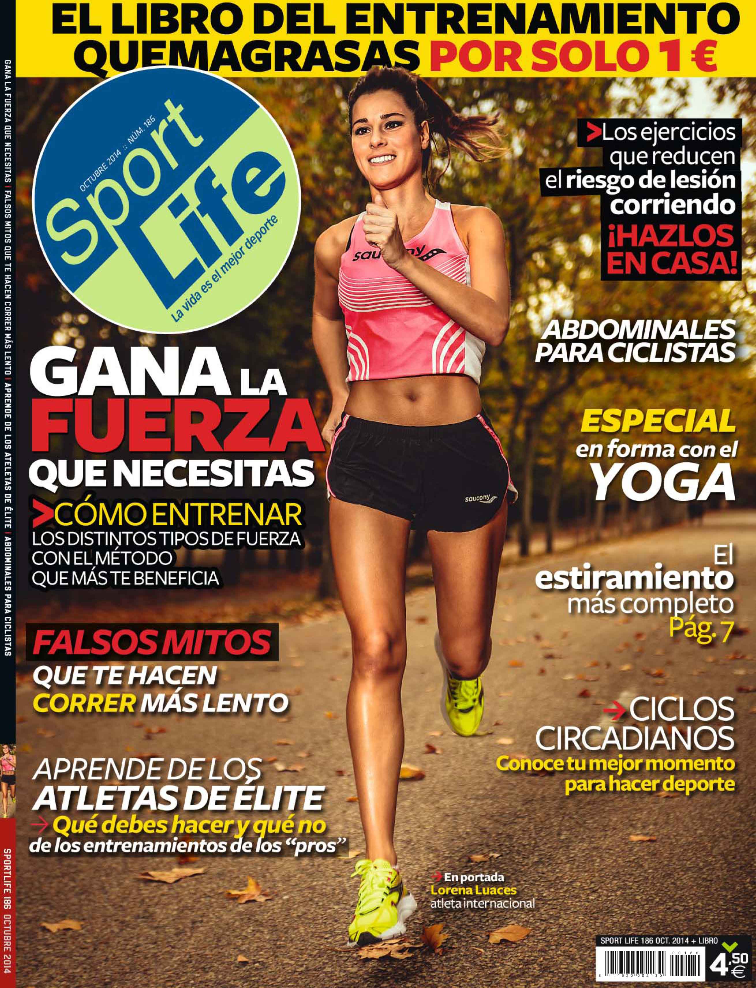 Sumario Sport Life 186 octubre 2014