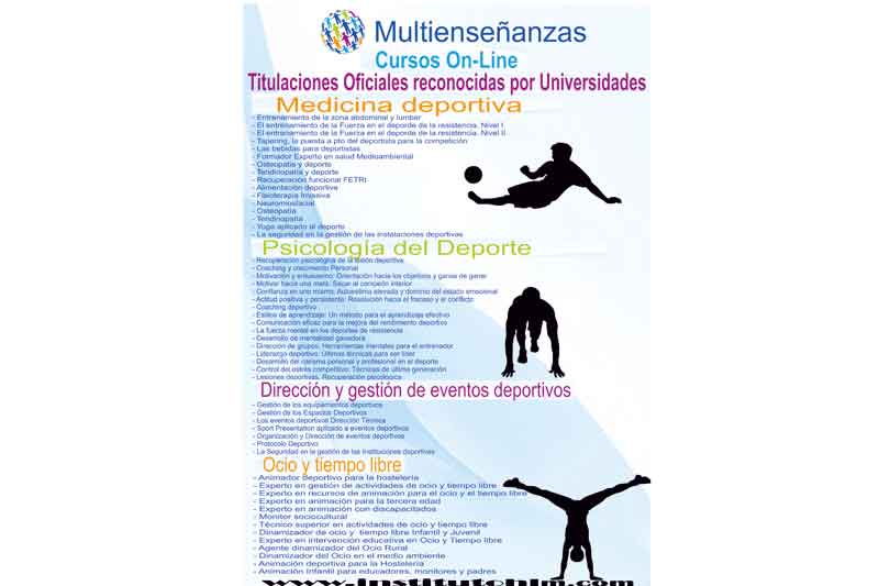 Los mejores cursos online para formarte en deporte