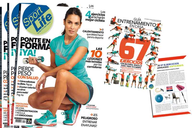 Sport Life noviembre con la guía de entrenamiento en casa