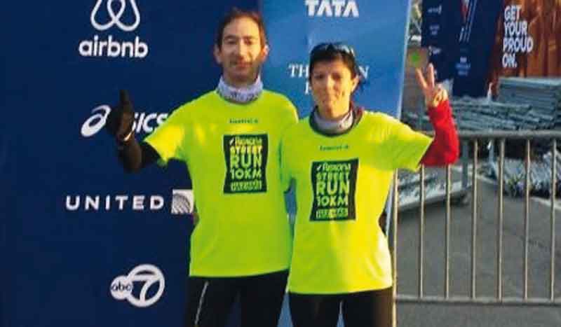 Miguel Ángel Álvarez y Laura Delgado mueven su muro en Nueva York