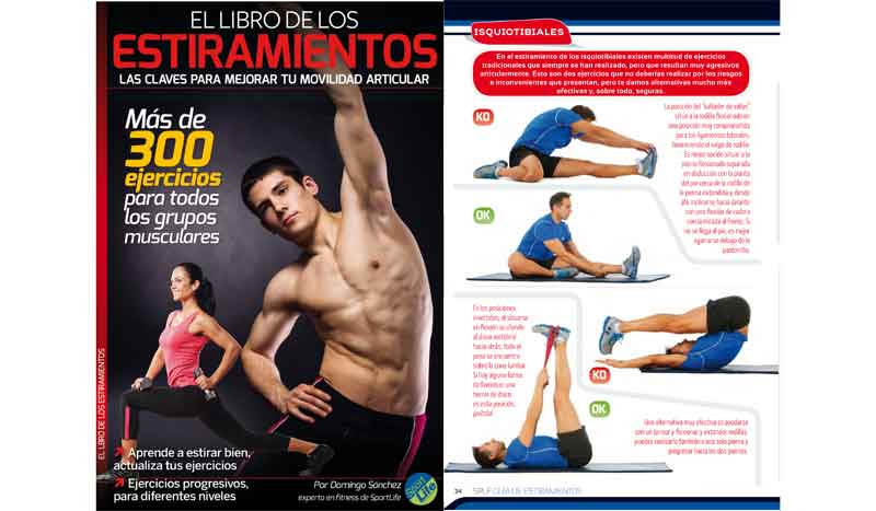 El libro de los estiramientos:"Estirar es bueno... ¡Si lo haces bien!"