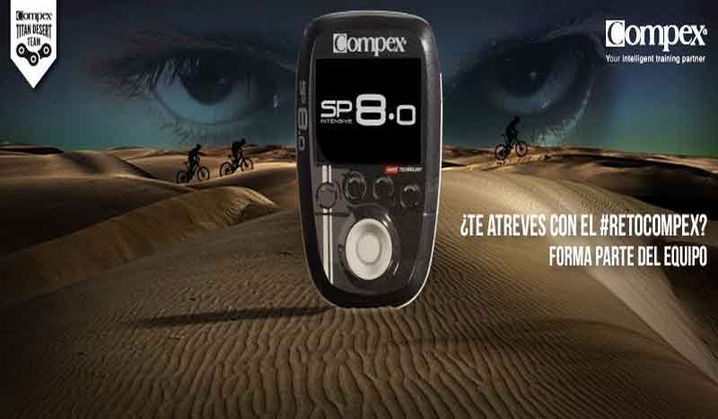 ¿Te atreves con el desierto? ¡Apúntate al equipo Compex para la Titan Desert!
