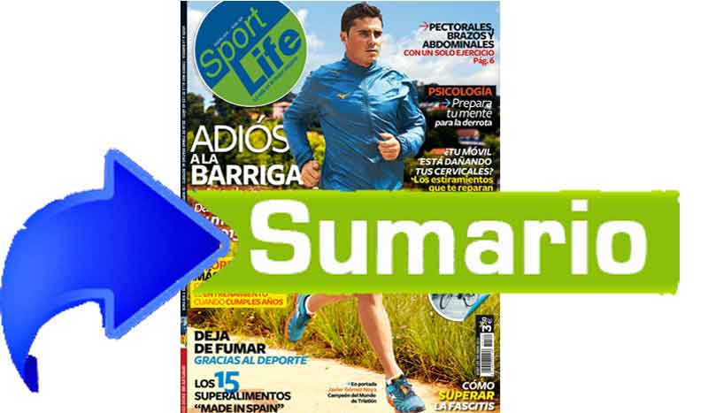 Sumario Sport Life 190 enero 2015