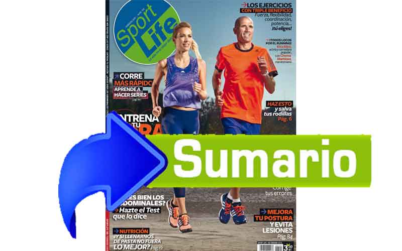 Sumario Sport Life 190 febrero 2015