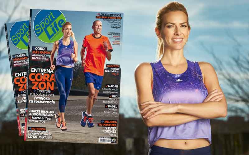 Kira Miró y Chema Martínez en el nuevo Sport Life de febrero