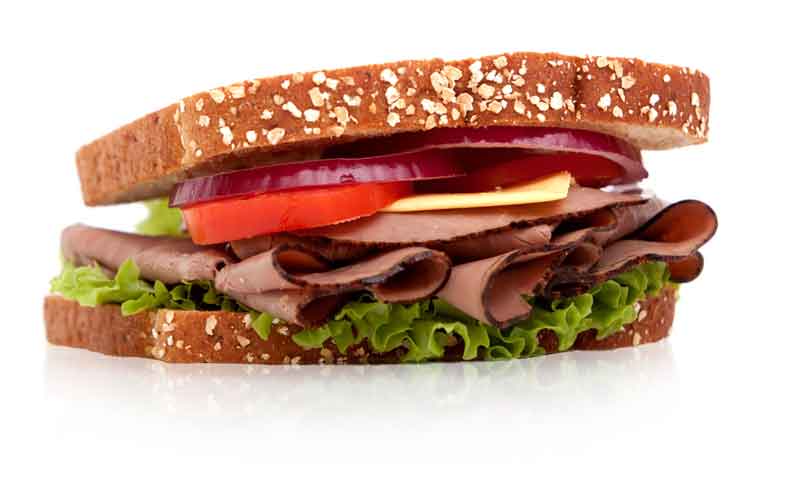 El sándwich más completo y deportivo