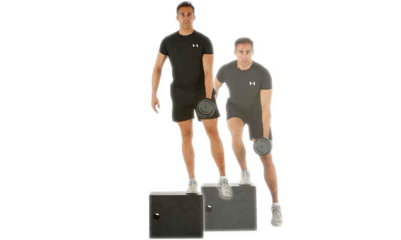 Sentadillas a una pierna para runners