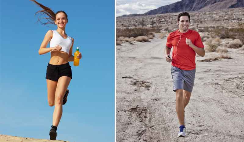 ¿Correr con lastres?