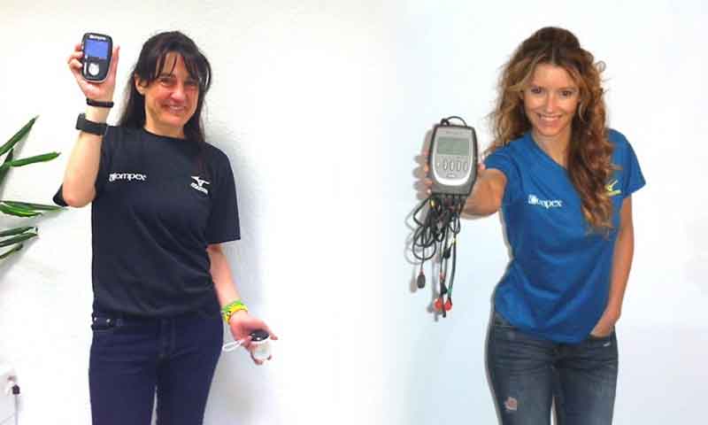 El equipo femenino de Compex para la Titán Desert