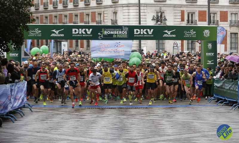 Óscar Martín y Emily Jenkins ganan la IV Carrera DKV Bomberos Madrid