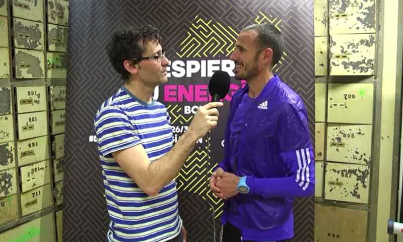 Chema Martínez: un hombre cargado de energía