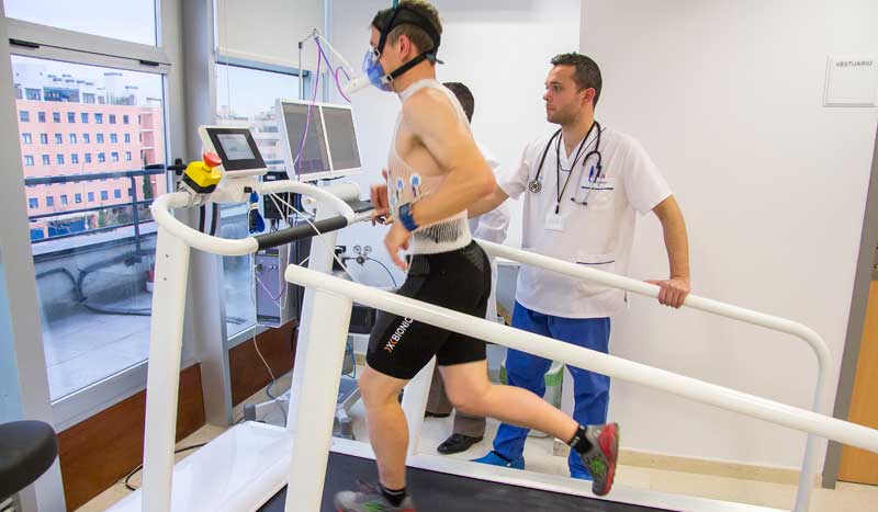 La prueba de esfuerzo del deportista: la cinta ergométrica