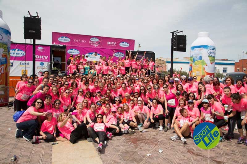 Encuéntrate en la "marea rosa" de la Carrera de la Mujer de Valencia