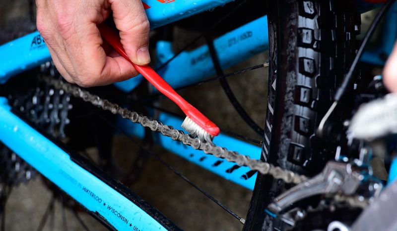 Revisa a fondo la transmisión de tu bici