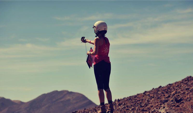 La aventura de las "rosas" del desierto