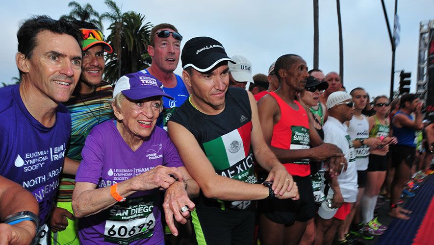 La superabuela que ha terminado el maratón con 92 años La superabuela que ha terminado el maratón con 92 años