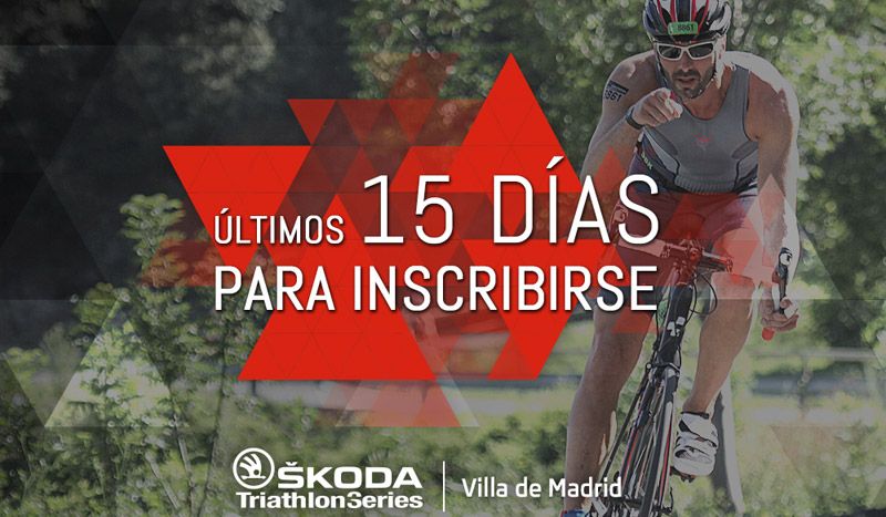 Últimos días para apuntarte al triatlón Villa de Madrid