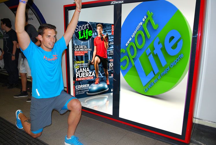 Al metro... ¡A entrenar!