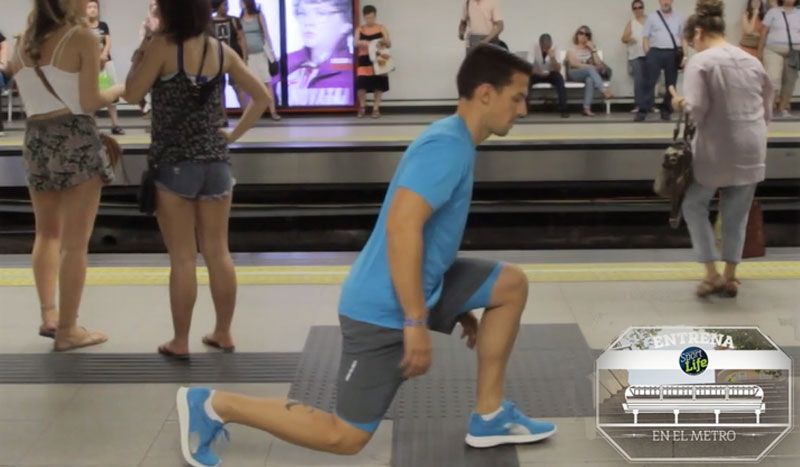 Trabajo de tren inferior. ¡Al metro a entrenar!